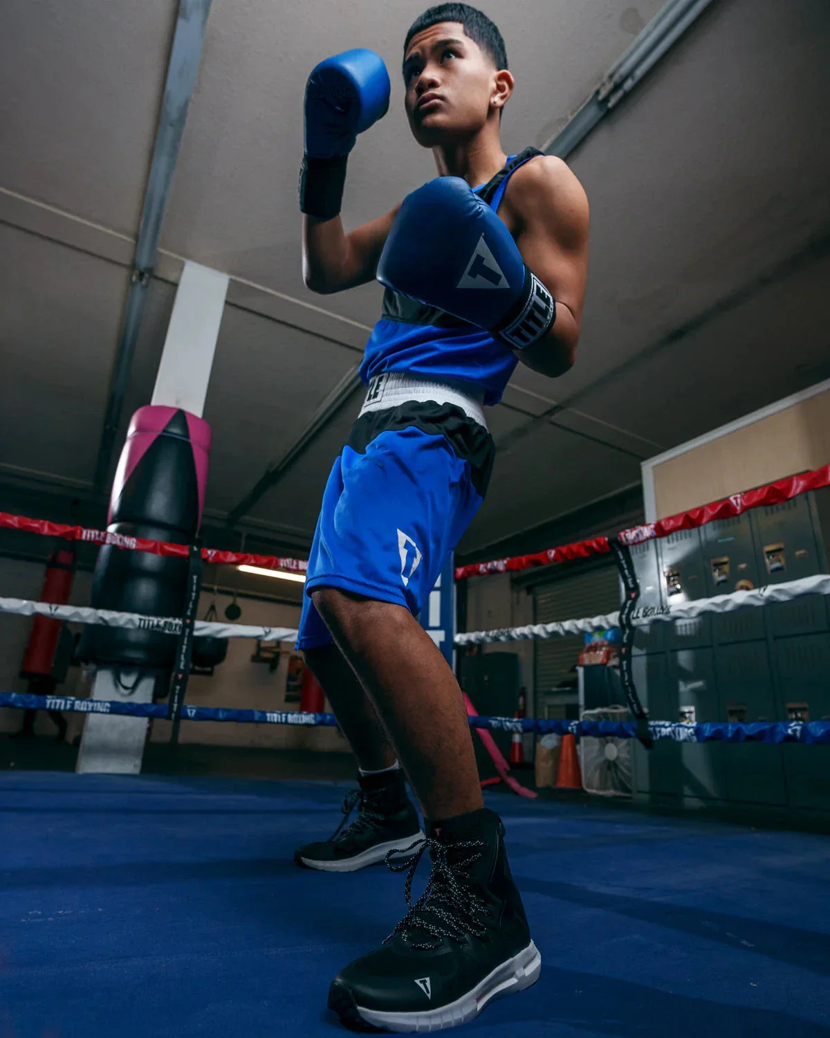 TITLE Boxing High Point Boxing Shoes - Image 8