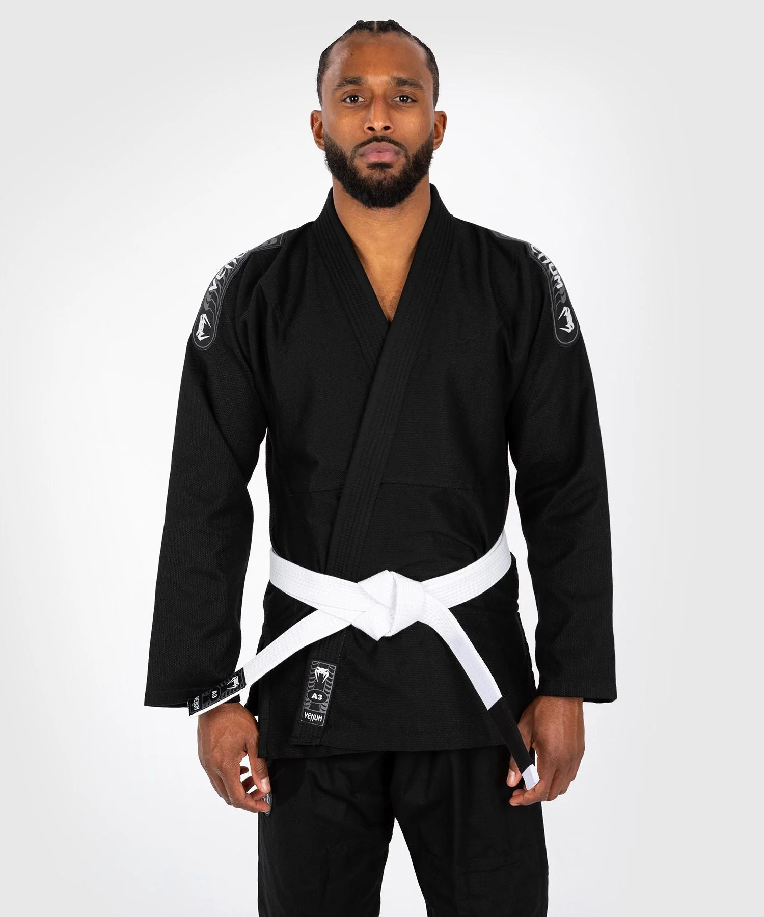 Venum First BJJ GI - Black - Image 3