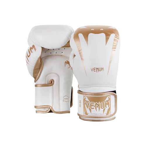 Venum Giant 3.0 Boxing Gloves - White Gold - Image 2