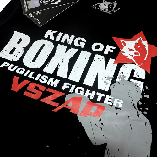VSZAP Boxing King Of Sleeveless T Shirt - Image 2