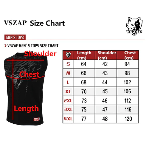 VSZAP Boxing King Of Sleeveless T Shirt - Image 3
