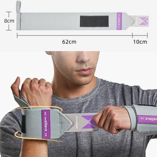 Wellove Gym Wrist Supports - Image 4