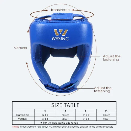 Wesing Aiba Approved Leather Head Guard - Image 4