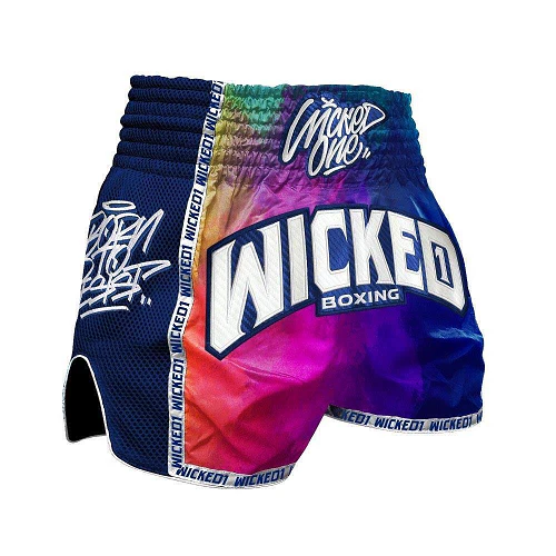Wicked One Rainbow Muay Thai Shorts