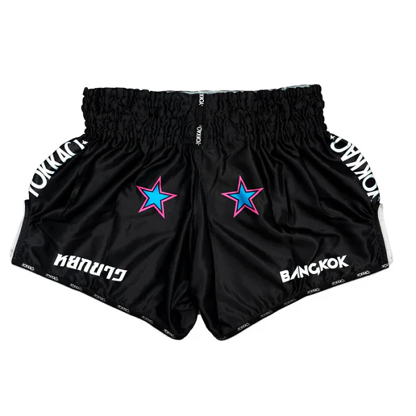 Yokkao East Club Muay Thai Shorts Black - Image 2