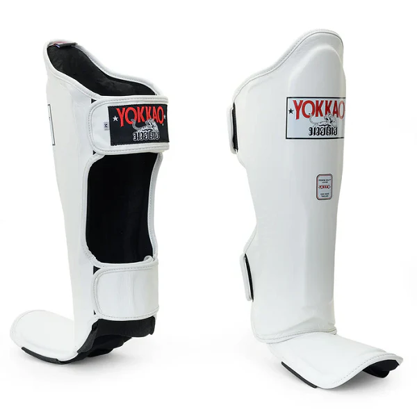 Yokkao Matrix Shinguards White - Image 3