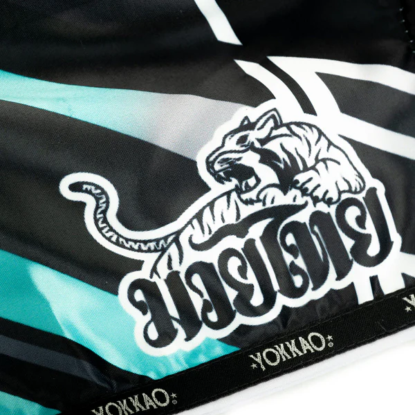 Yokkao Power Muay Thai Shorts Black - Image 3