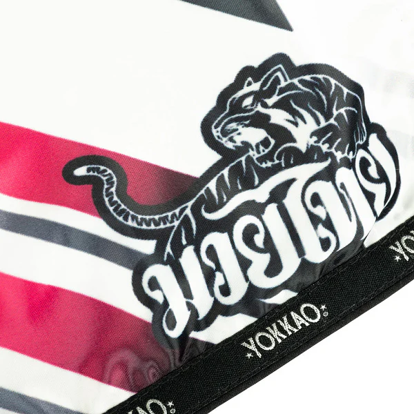 Yokkao Power Muay Thai Shorts White - Image 3